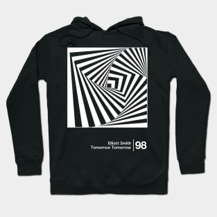 Elliott Smith - Mainimal Style Graphic Artwork Design Hoodie